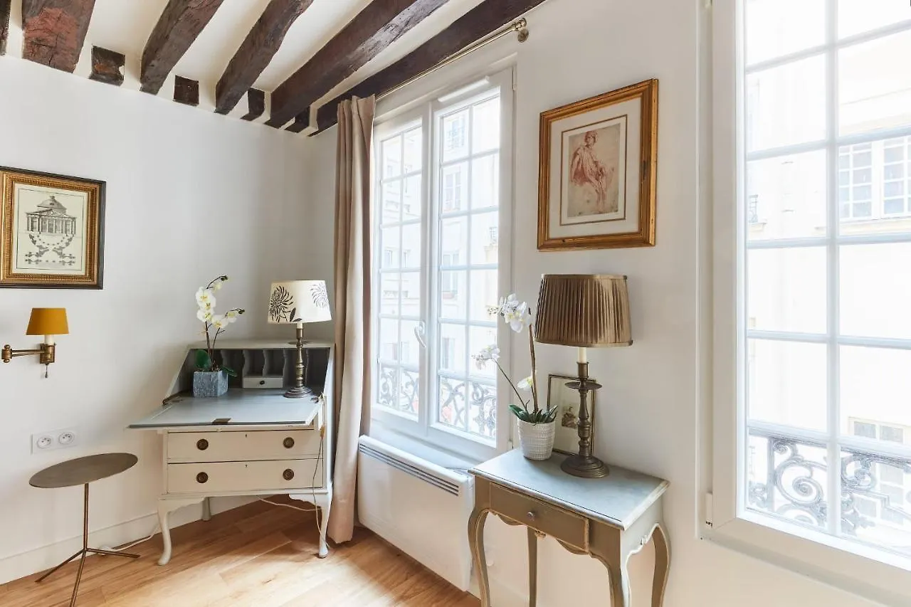 Le Marais - Rue Des Gravilliers Studio Apartment Parijs 0*,